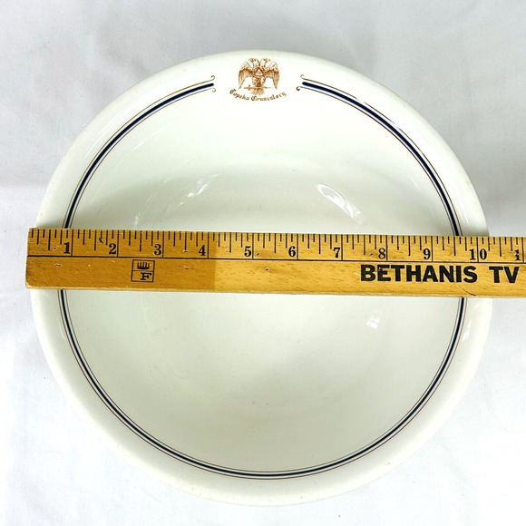 Vtg 32nd Degree Masonic Consistory Bowl Topeka KS Syracuse China - Picture 4 of 6